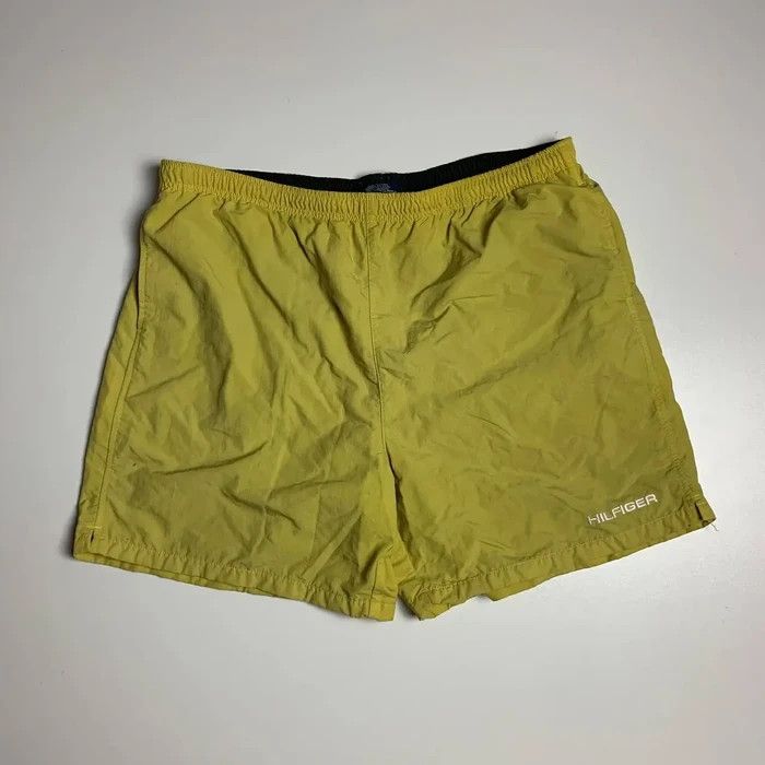 Tommy Hilfiger Tommy Hilfiger shorts swim vintage size XL yellow Size US 36 / EU 52 - 1 Thumbnail