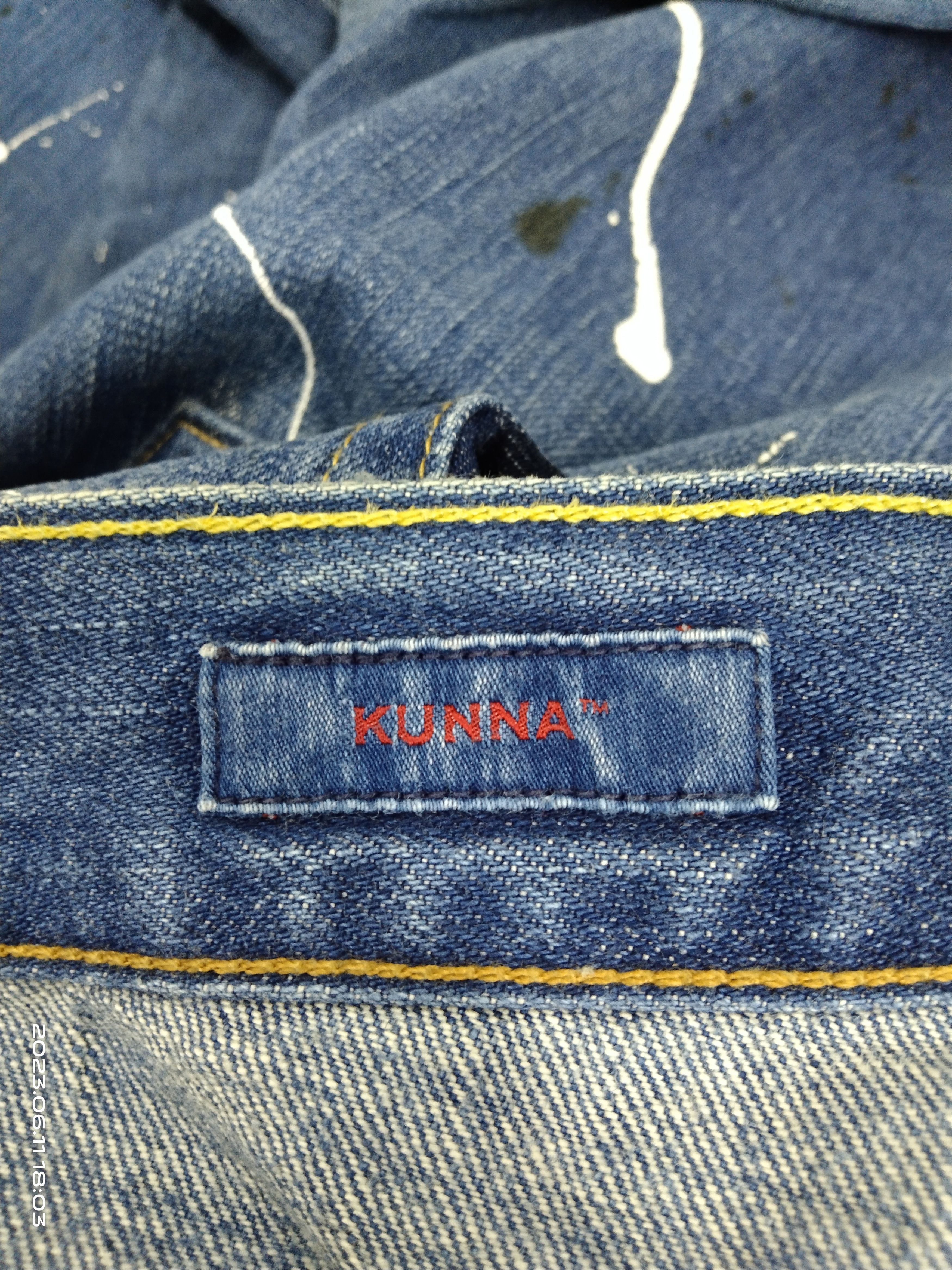 KUNA DiSTRESSED SPLATTER KUNNA INSPIRED Y'S Size US 32 / EU 48 - 8 Thumbnail