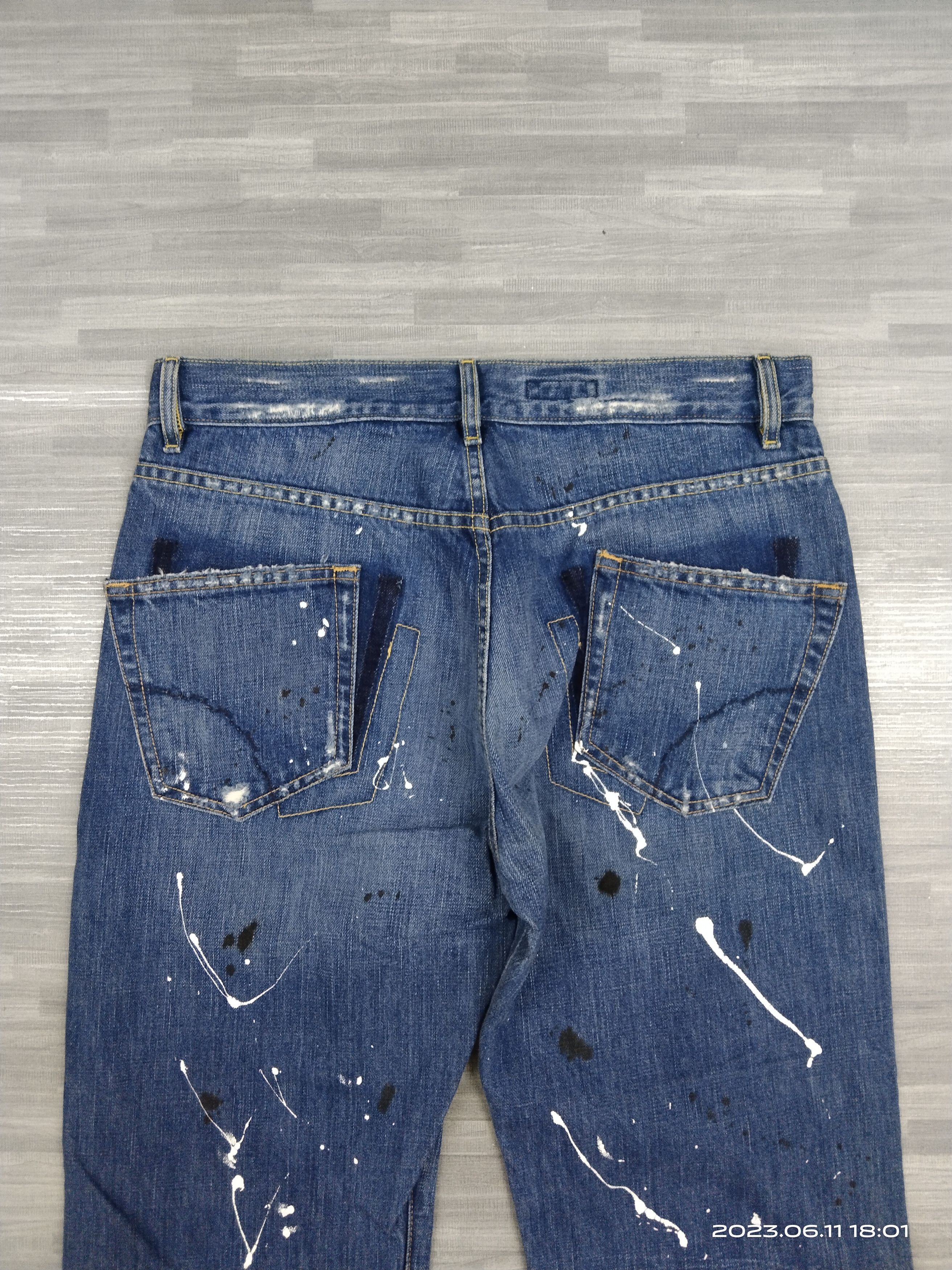 KUNA DiSTRESSED SPLATTER KUNNA INSPIRED Y'S Size US 32 / EU 48 - 5 Thumbnail