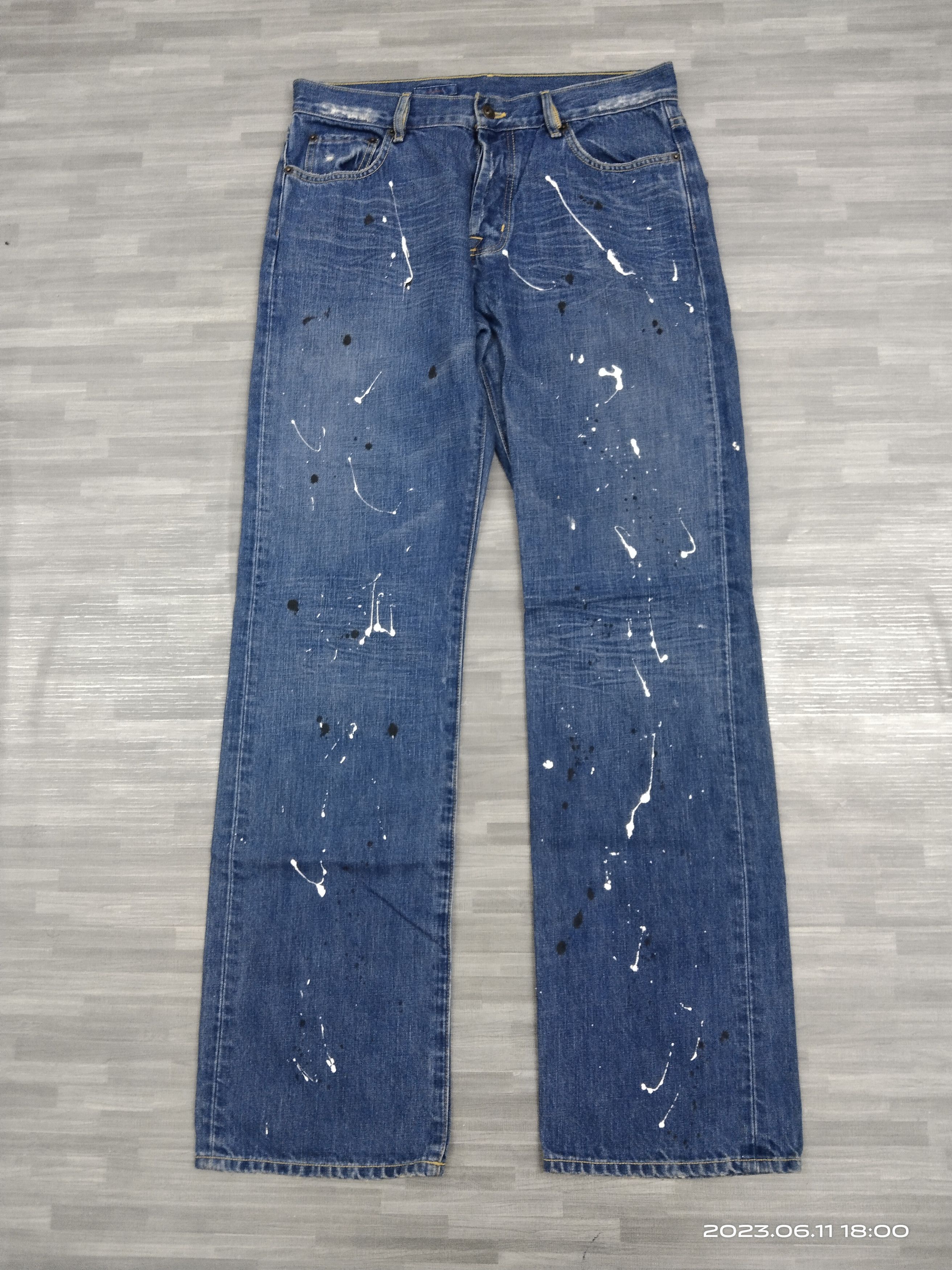 KUNA DiSTRESSED SPLATTER KUNNA INSPIRED Y'S Size US 32 / EU 48 - 2 Thumbnail