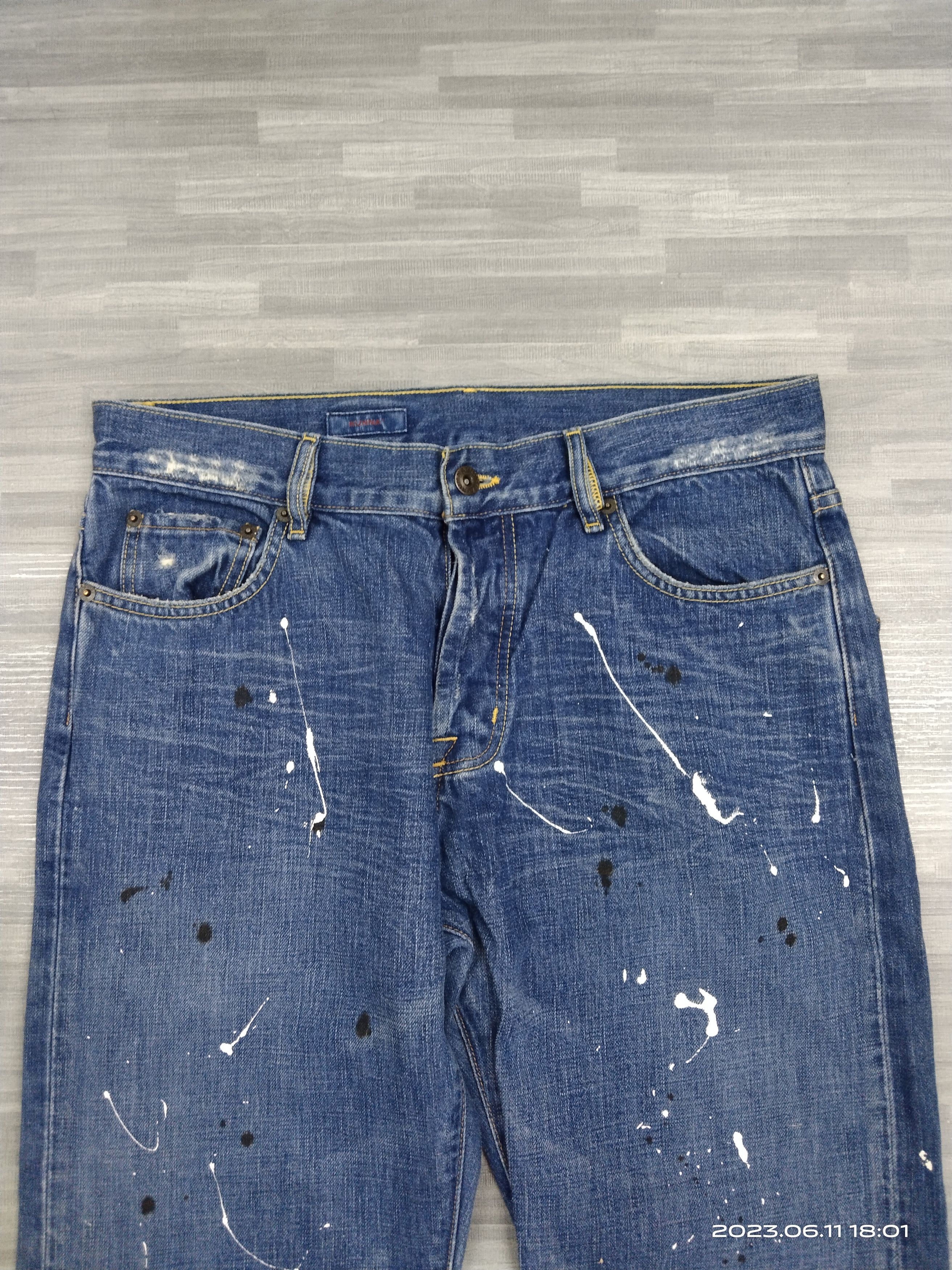 KUNA DiSTRESSED SPLATTER KUNNA INSPIRED Y'S Size US 32 / EU 48 - 4 Thumbnail