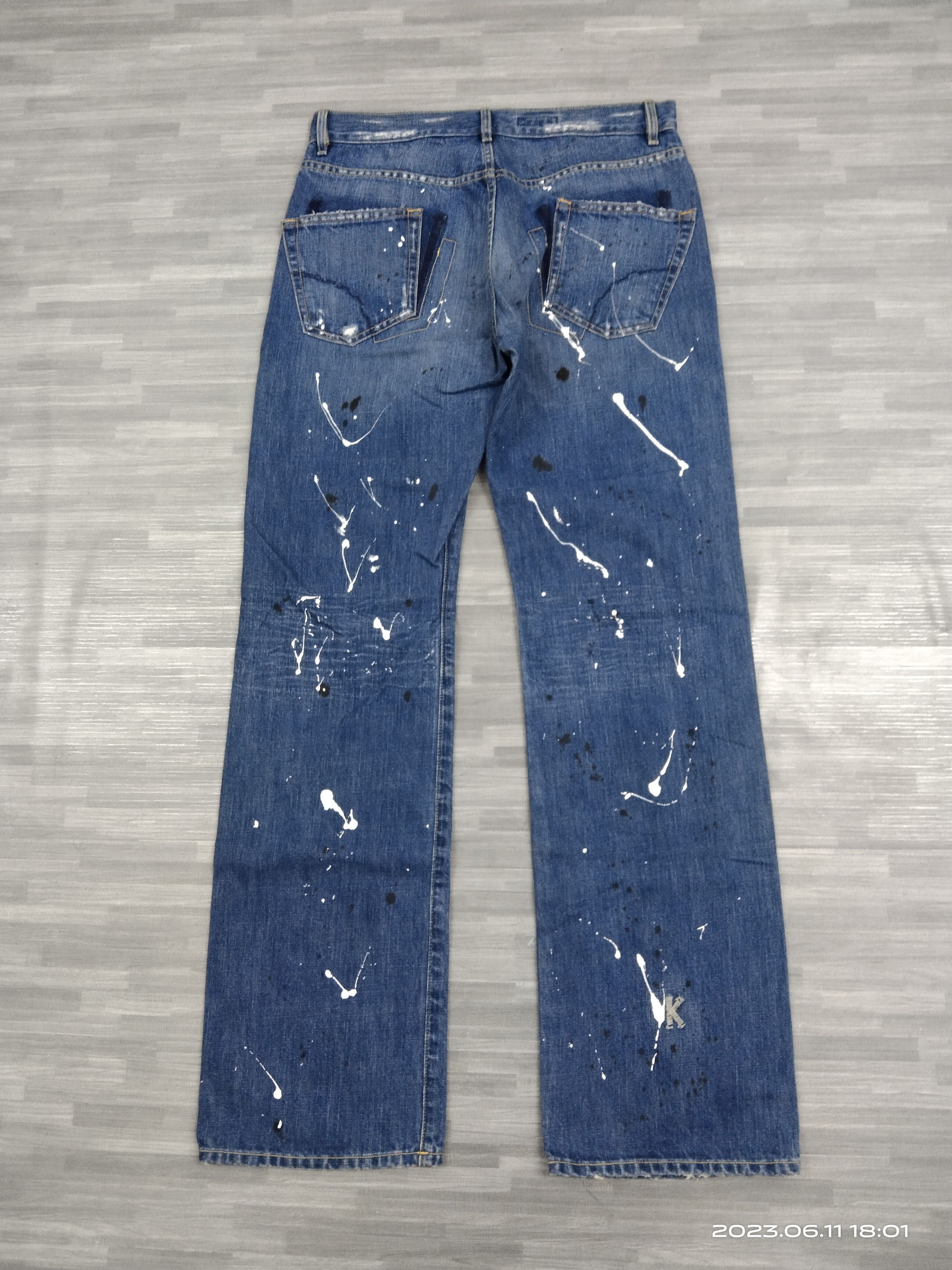 KUNA DiSTRESSED SPLATTER KUNNA INSPIRED Y'S Size US 32 / EU 48 - 3 Thumbnail