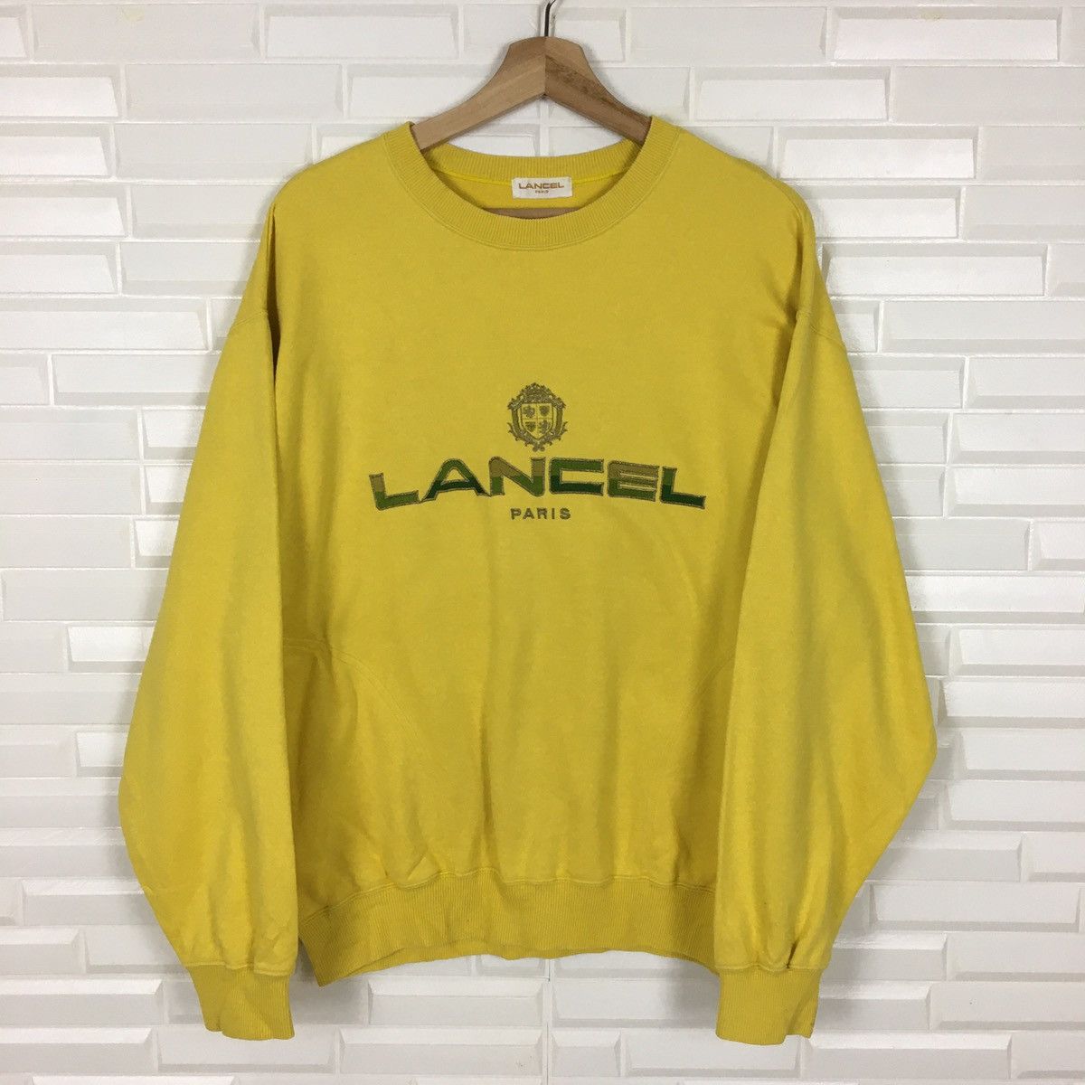 Lancel × Other Lancel Paris Embroidery Crewneck Size US L / EU 52-54 / 3 - 1 Thumbnail