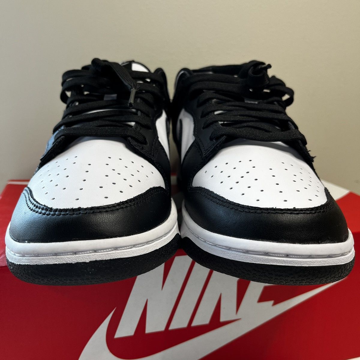 Nike Nike Dunk Low Retro Panda (Black/White) DD1391 100 Size US 9 / EU 42 - 3 Thumbnail