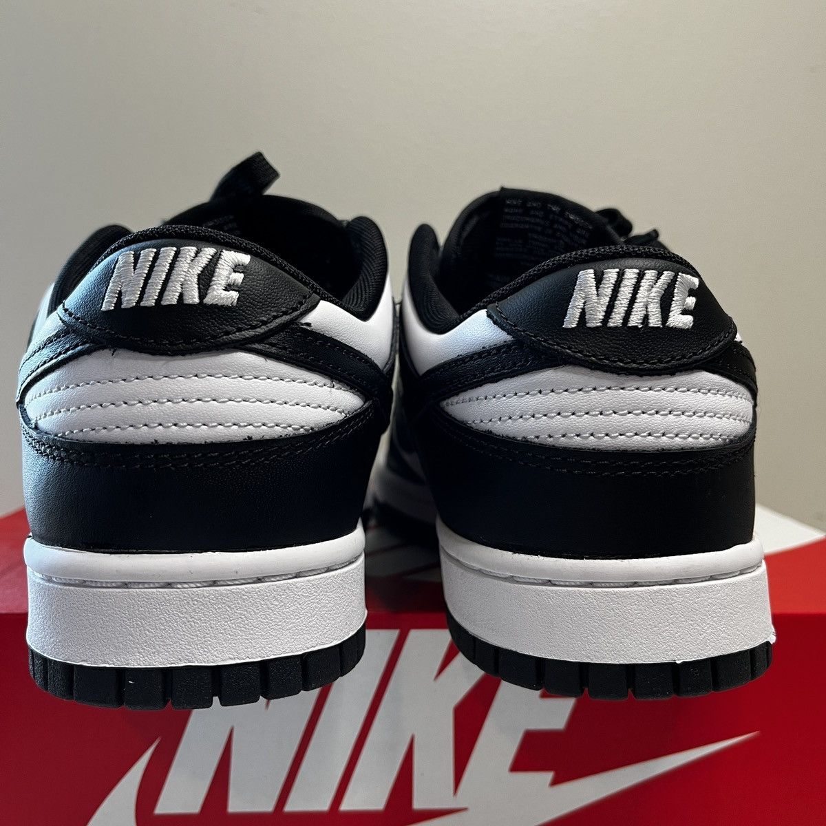 Nike Nike Dunk Low Retro Panda (Black/White) DD1391 100 Size US 9 / EU 42 - 4 Thumbnail