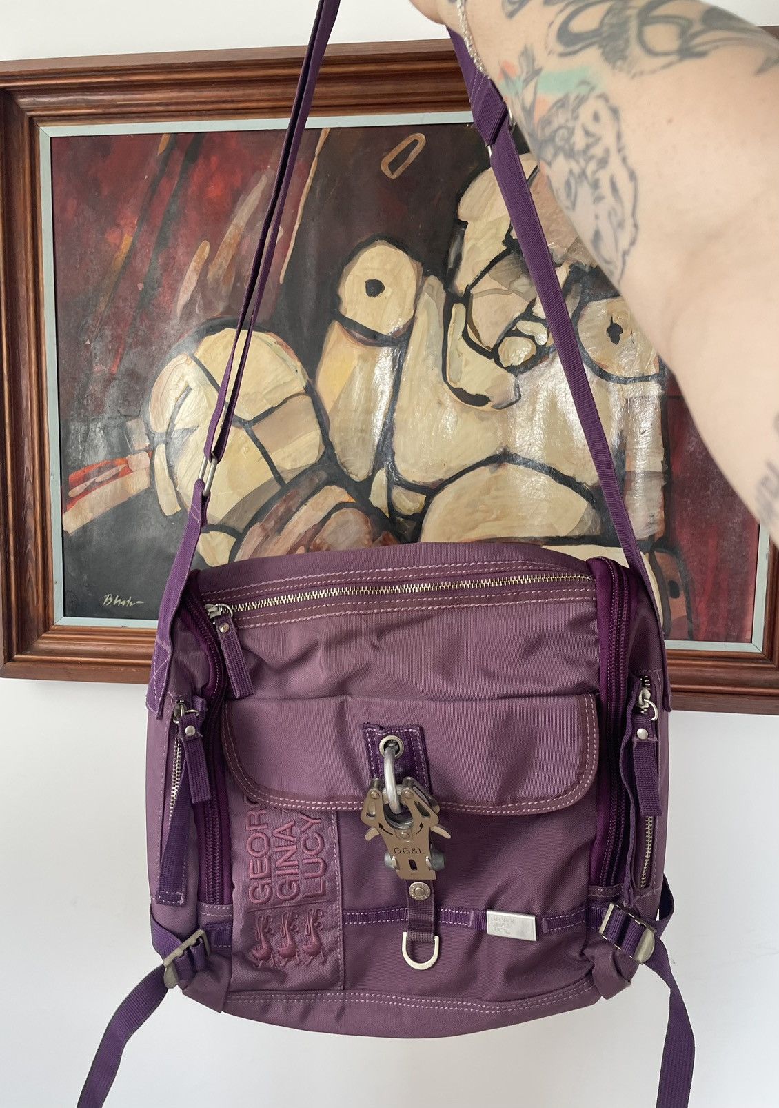 image of Avant Garde x Vintage George Gina & Lucy Bag Ggl Alyx Style Vintage Y2K Avantgarde, Men's