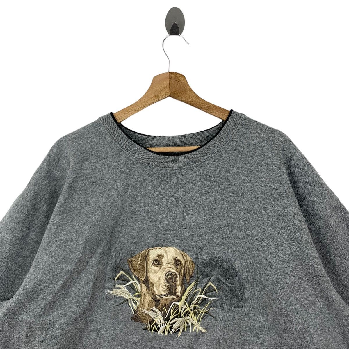 Croft & Barrow × Vintage Vintage Dog Pullover Jumper Crewneck Size US XXL / EU 58 / 5 - 2 Thumbnail