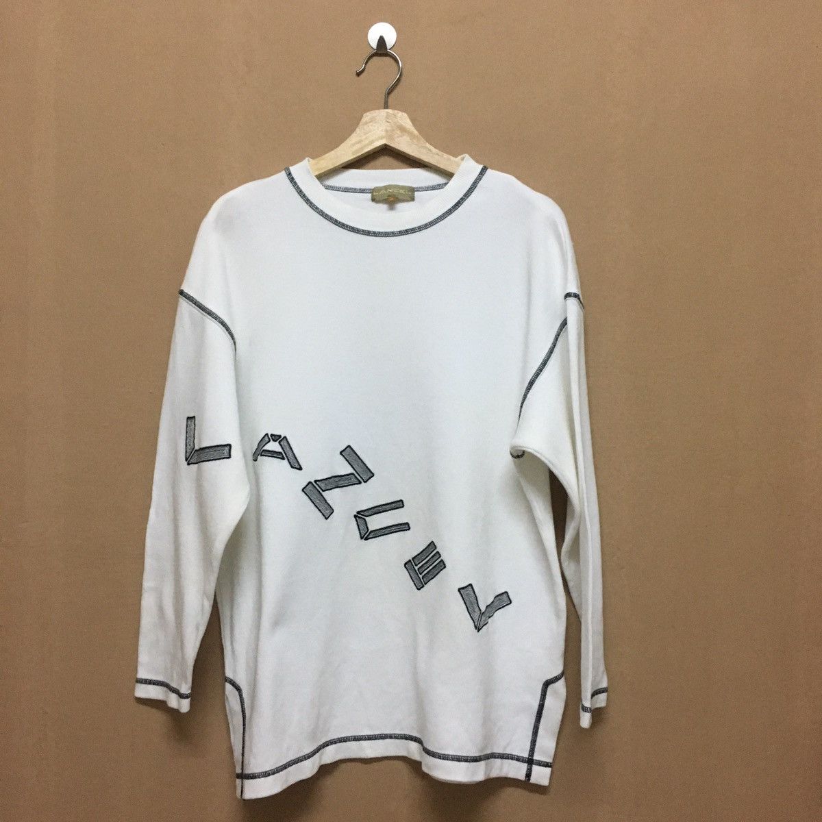 Lancel LANCEL Paris Crewneck Size US M / EU 48-50 / 2 - 1 Thumbnail