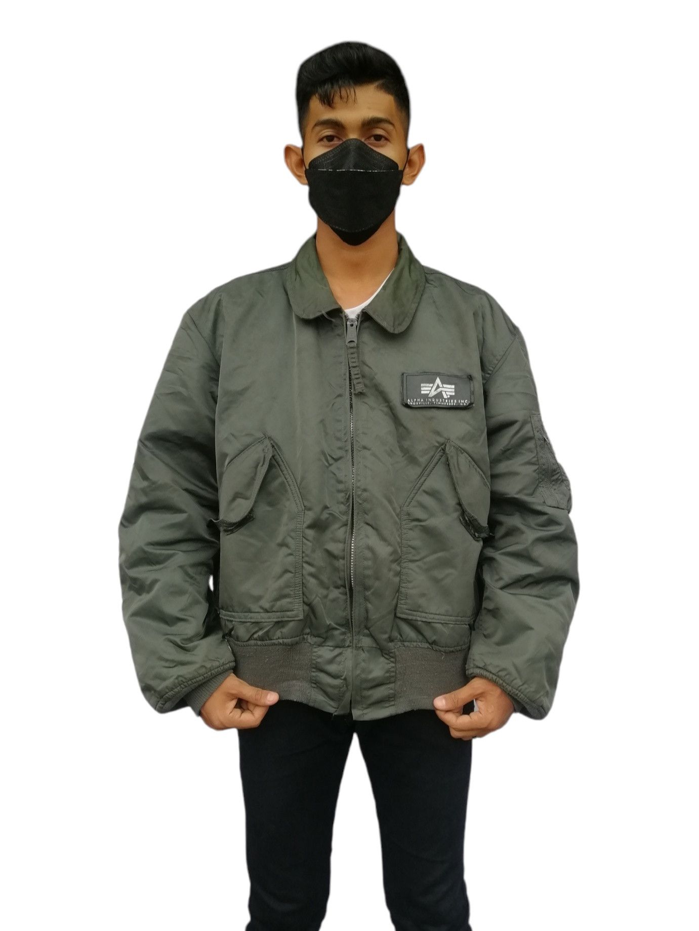 Alpha Industries × Vintage Vintage Ma1 Flayers ALPHA INDUSTRIES Bomber Jacket Size US L / EU 52-54 / 3 - 2 Thumbnail