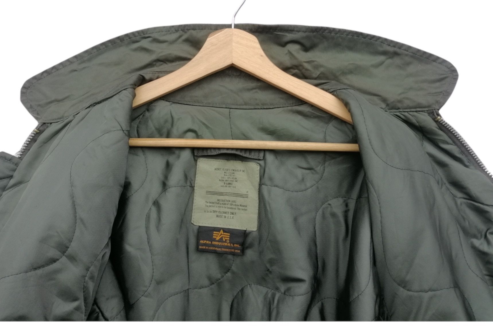 Alpha Industries × Vintage Vintage Ma1 Flayers ALPHA INDUSTRIES Bomber Jacket Size US L / EU 52-54 / 3 - 22 Thumbnail