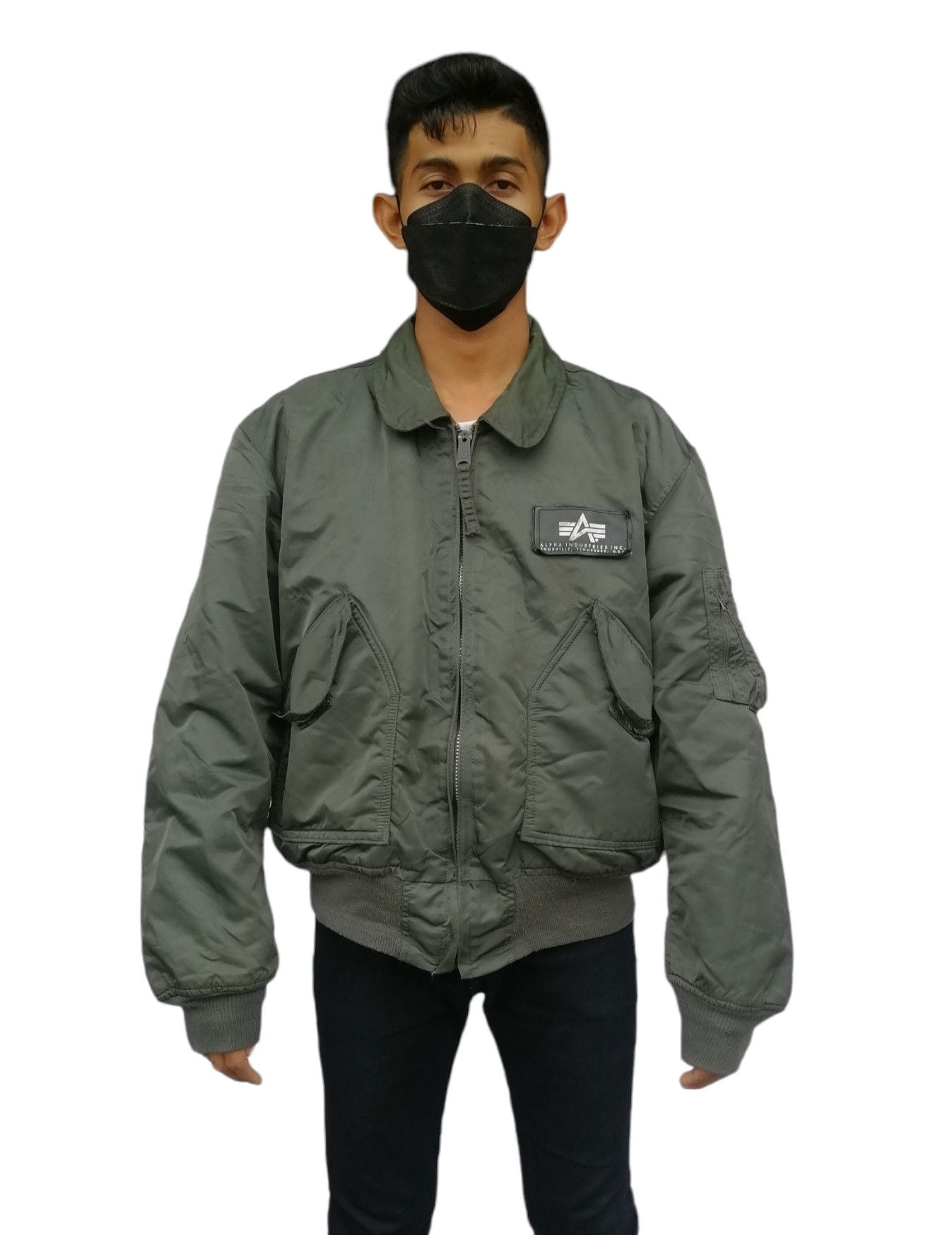 Alpha Industries × Vintage Vintage Ma1 Flayers ALPHA INDUSTRIES Bomber Jacket Size US L / EU 52-54 / 3 - 5 Thumbnail