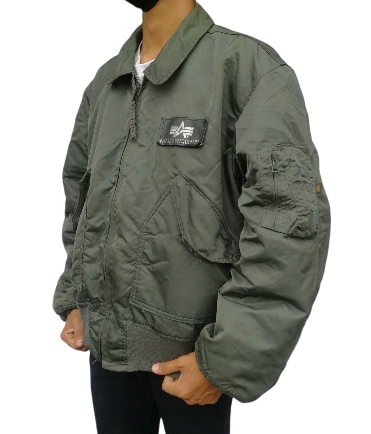 Alpha Industries × Vintage Vintage Ma1 Flayers ALPHA INDUSTRIES Bomber Jacket Size US L / EU 52-54 / 3 - 7 Thumbnail