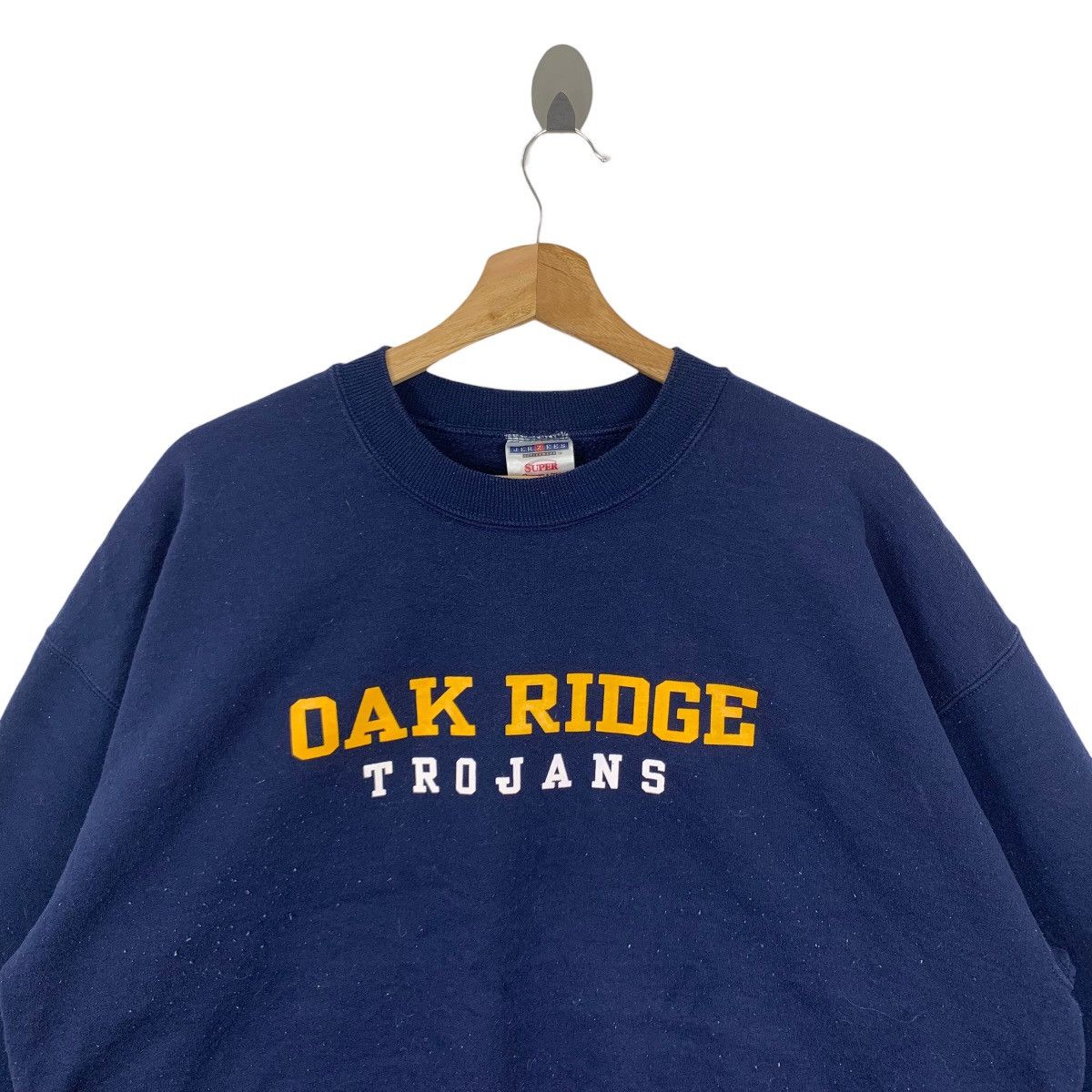 Jerzees × Vintage Vintage Oak Ridge Trojans Football Pullover Jumper Crewneck Size US XL / EU 56 / 4 - 2 Thumbnail