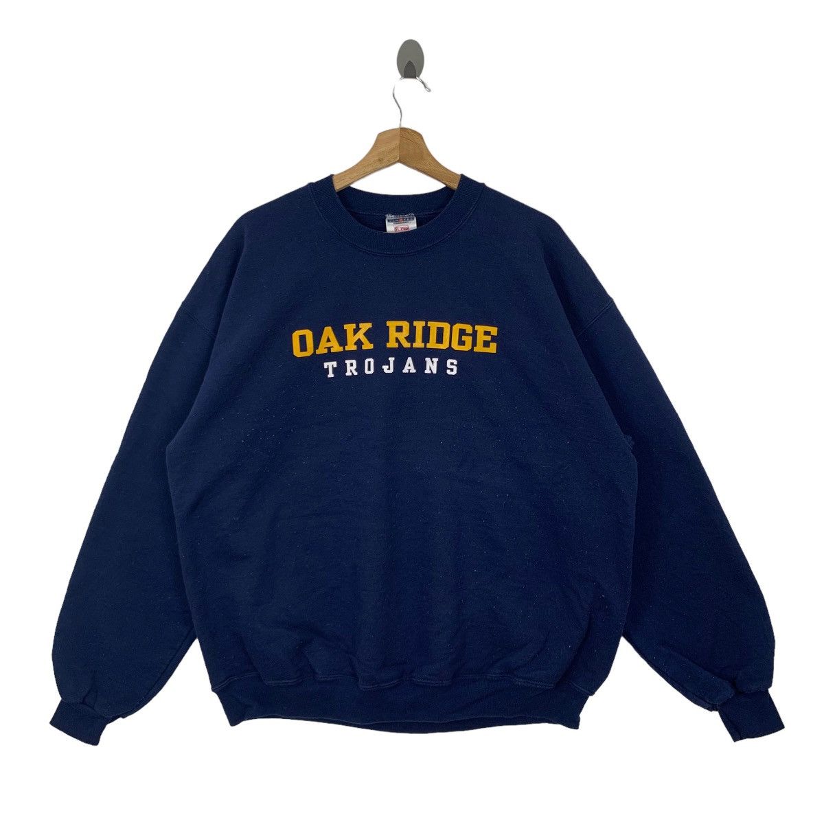 Jerzees × Vintage Vintage Oak Ridge Trojans Football Pullover Jumper Crewneck Size US XL / EU 56 / 4 - 1 Thumbnail