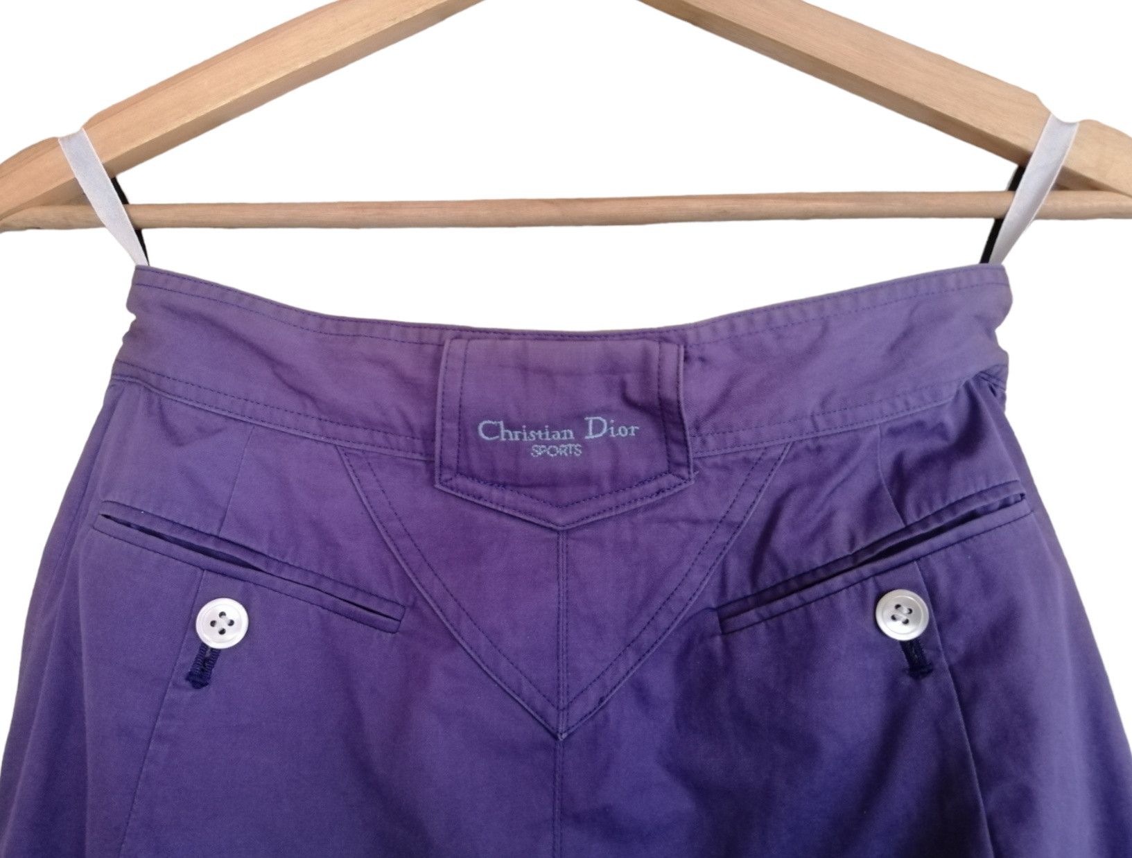 Christian Dior Monsieur Vintage Christian Dior SPORTS Mini Skirt Size 25" / US 0 / IT 36 - 8 Thumbnail