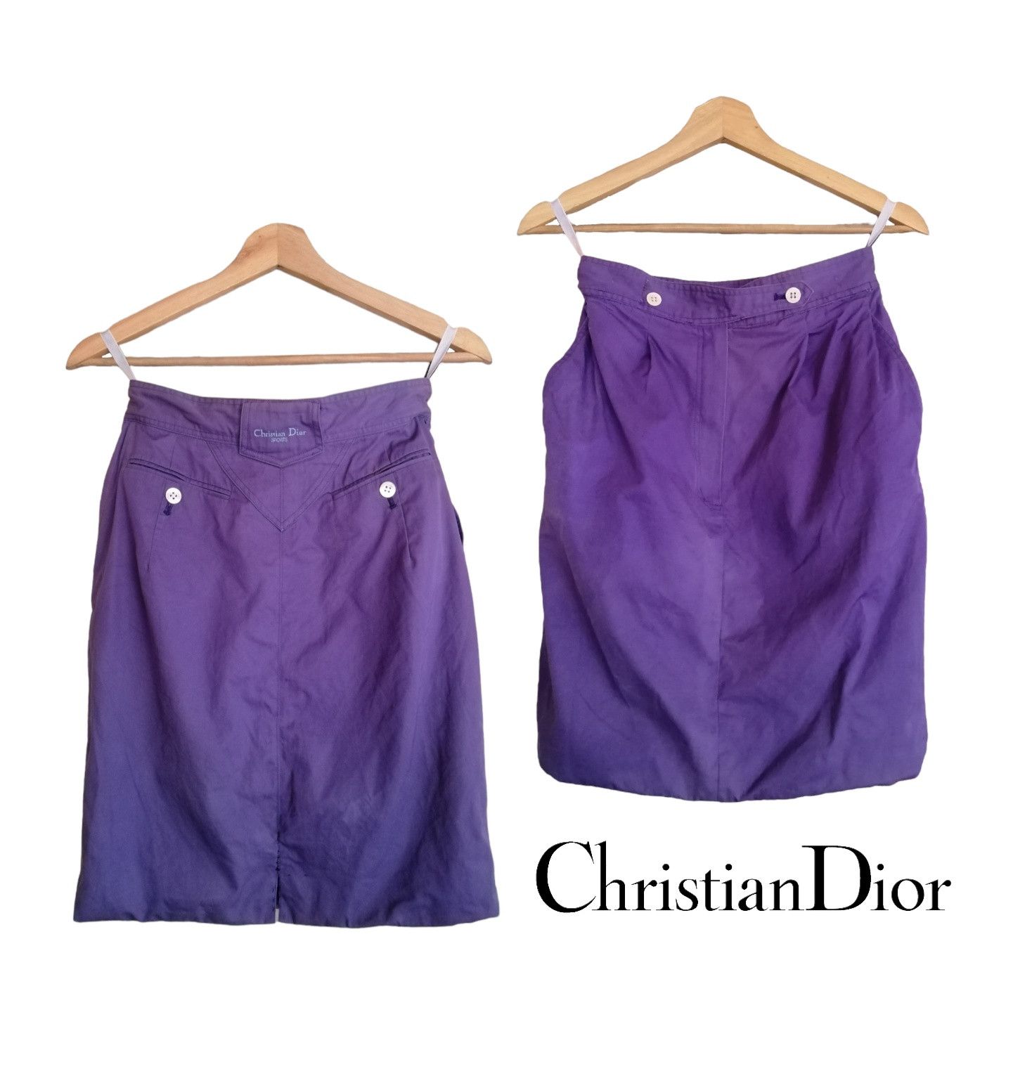 Christian Dior Monsieur Vintage Christian Dior SPORTS Mini Skirt Size 25" / US 0 / IT 36 - 1 Thumbnail
