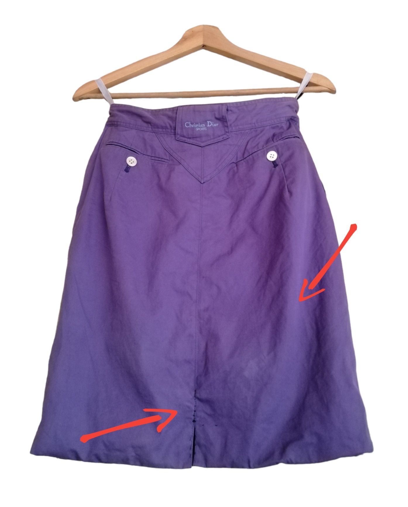 Christian Dior Monsieur Vintage Christian Dior SPORTS Mini Skirt Size 25" / US 0 / IT 36 - 7 Thumbnail