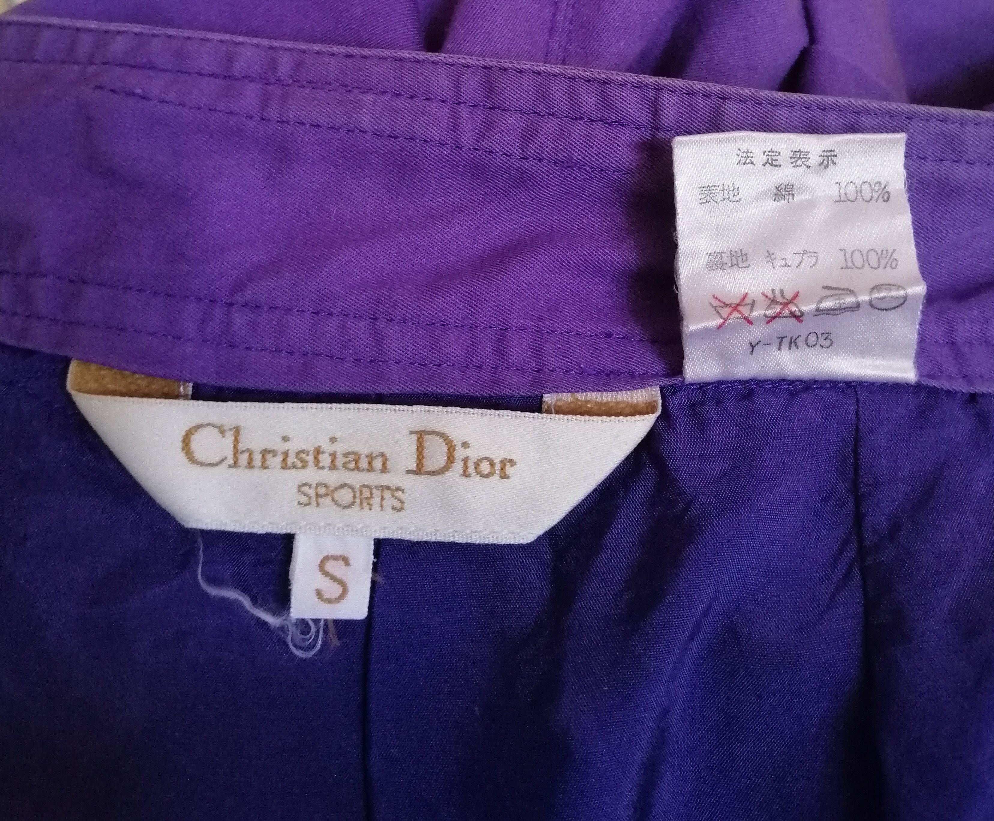 Christian Dior Monsieur Vintage Christian Dior SPORTS Mini Skirt Size 25" / US 0 / IT 36 - 19 Thumbnail