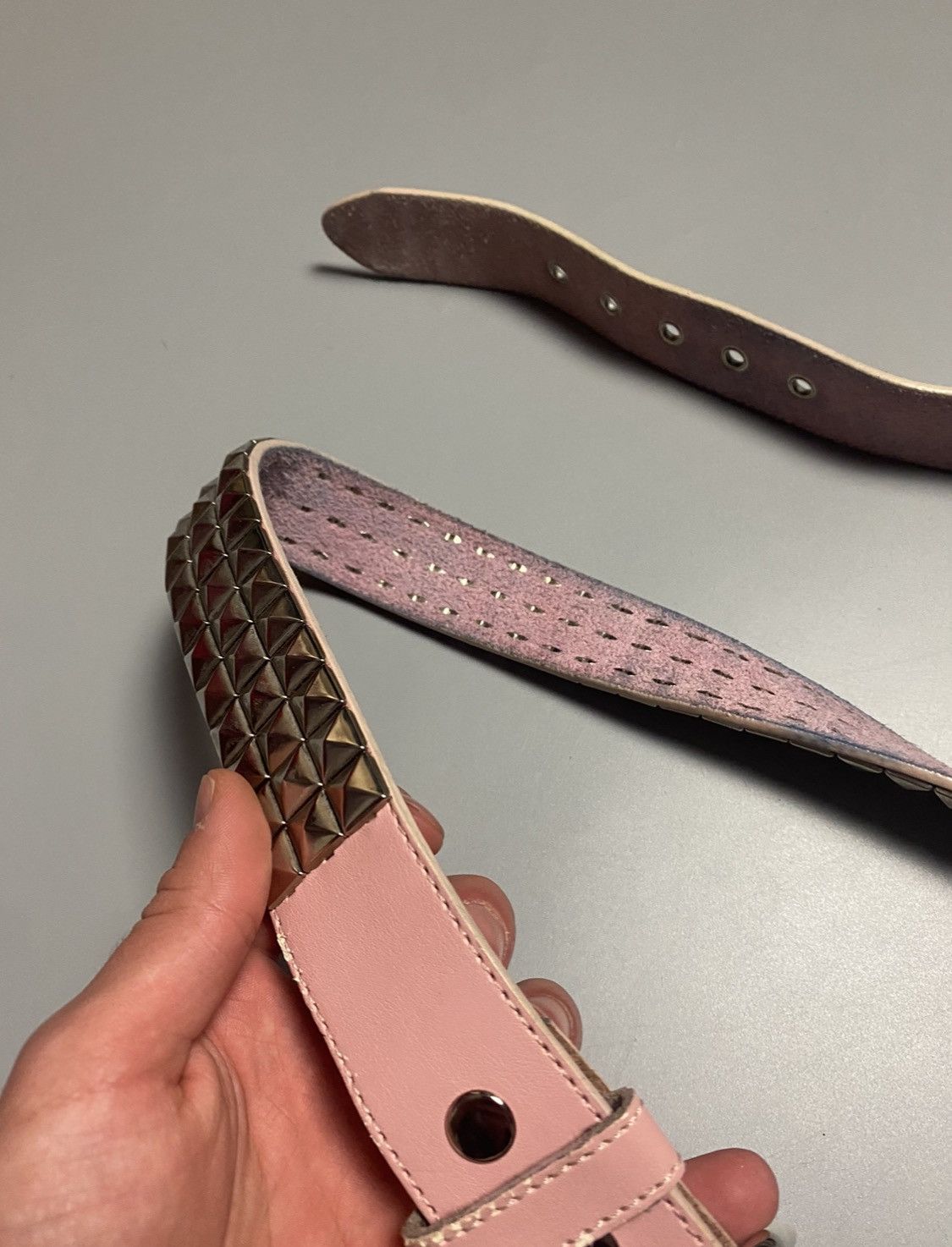 Other Belt y2k rhinestones pink Size ONE SIZE - 6 Thumbnail