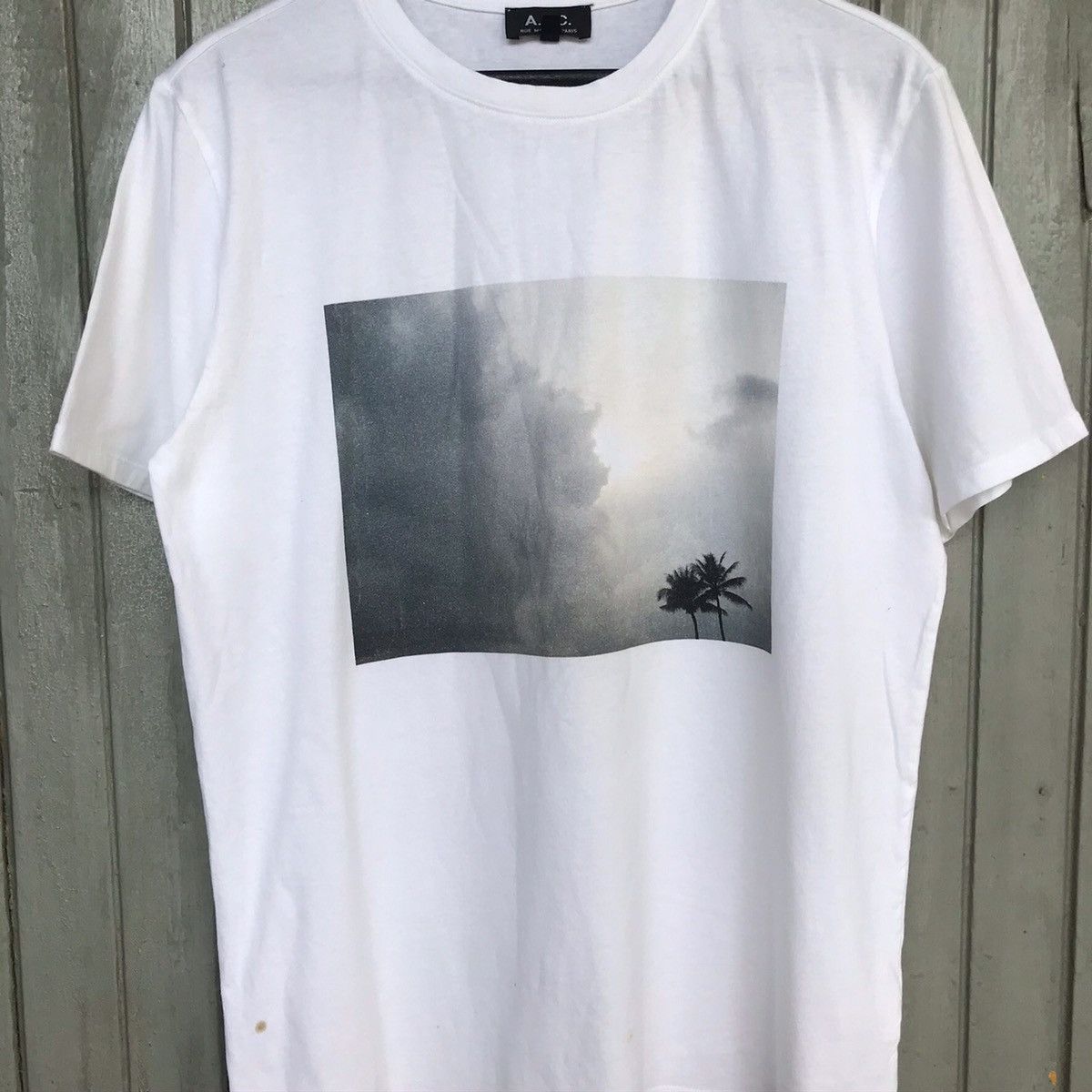 A.P.C. ‼️Rare A.P.C nature printed picture men t shirt medium size Size US M / EU 48-50 / 2 - 2 Thumbnail