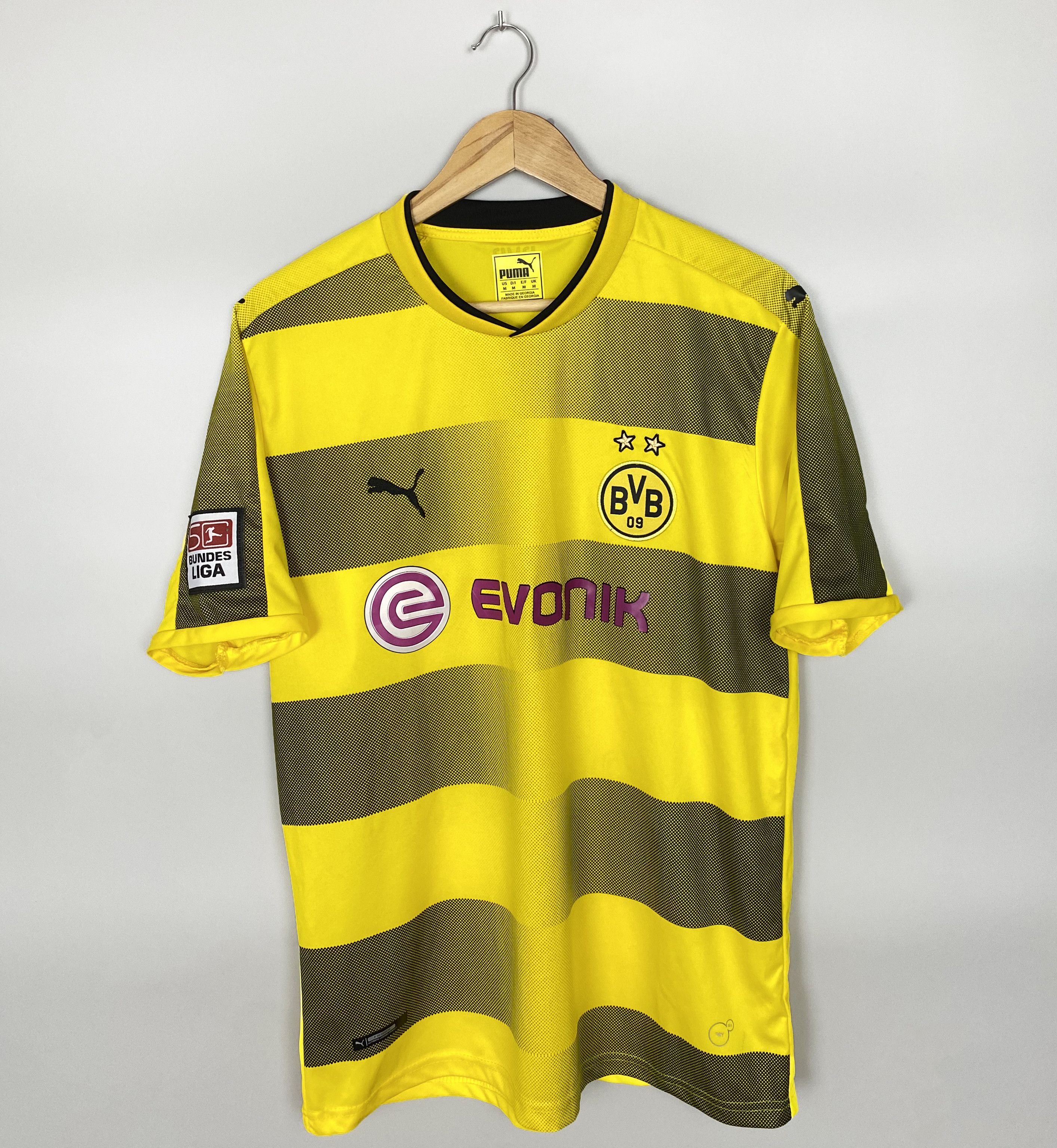 Puma Borussia Dortmund 2012 2013 Football Soccer Jersey Size US M / EU 48-50 / 2 - 1 Thumbnail