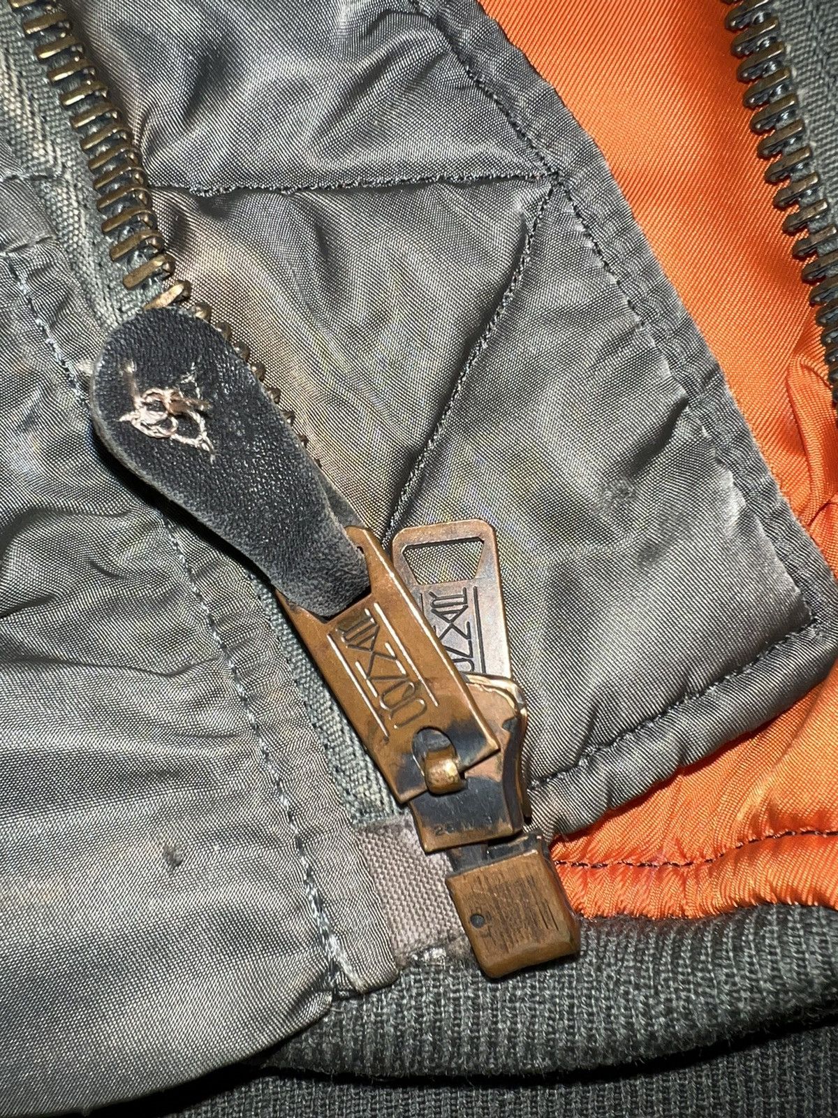 Alpha Industries VERY RARE VINTAGE JACKET FLIGHT BOMBER MA 1 ALPHA INDUSTRIES Size US L / EU 52-54 / 3 - 4 Thumbnail