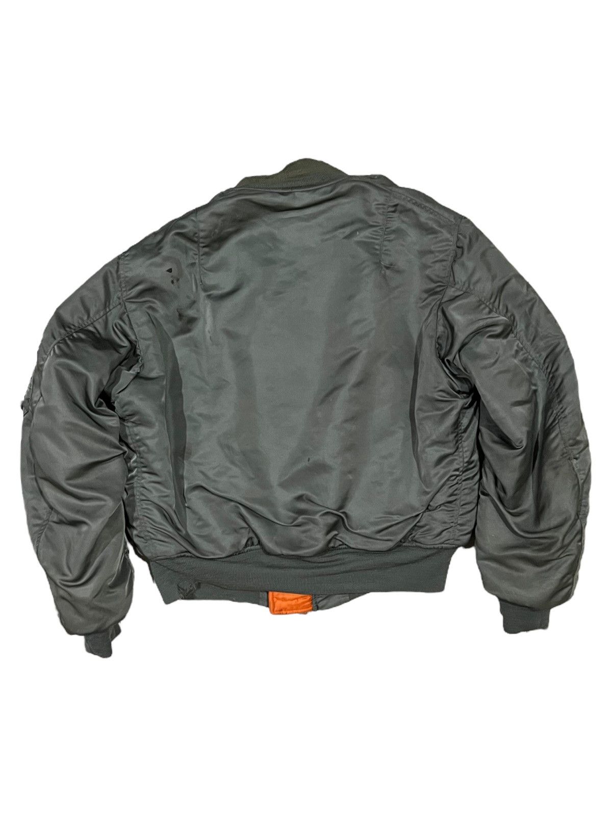 Alpha Industries VERY RARE VINTAGE JACKET FLIGHT BOMBER MA 1 ALPHA INDUSTRIES Size US L / EU 52-54 / 3 - 2 Thumbnail