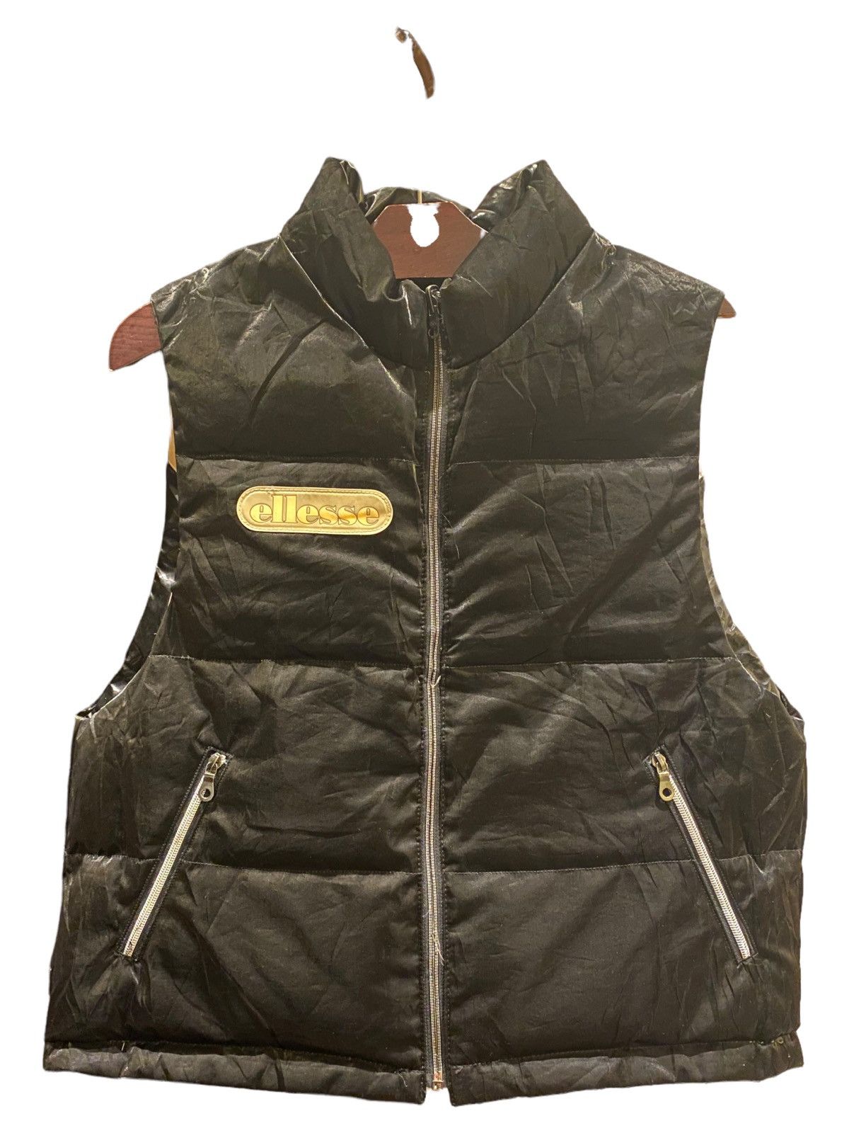 Ellesse VERY RARE VINTAGE VESTS ELLESE STAR STAR REVERSIBLE GOLDWIN Size US L / EU 52-54 / 3 - 3 Thumbnail