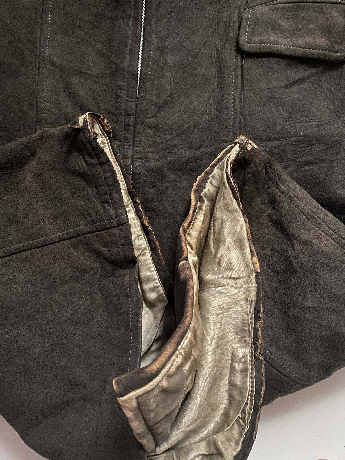Leather VERY RARE VINTAGE JACKET HERCULES BY SEARS SUEDE LEATHER Size US L / EU 52-54 / 3 - 5 Thumbnail