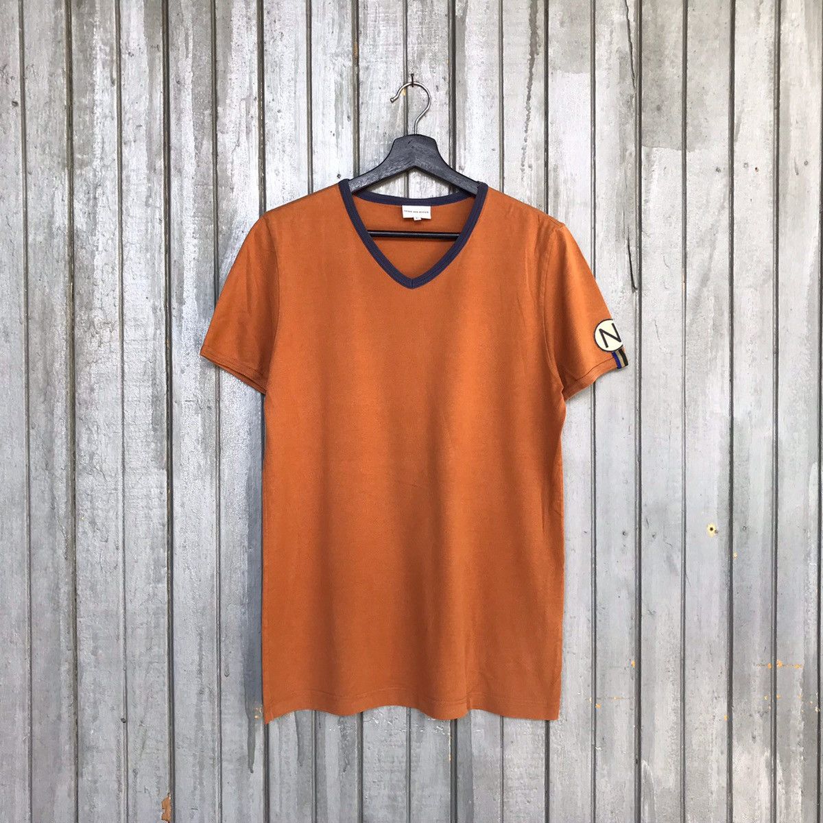 Designer × Dries Van Noten ‼️Rare DRIES VAN NOTEN DESIGNER V NECK TEES Size US L / EU 52-54 / 3 - 1 Thumbnail