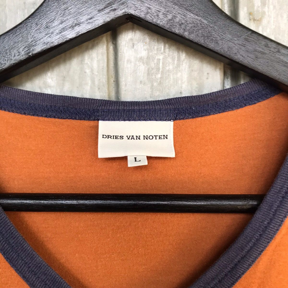 Designer × Dries Van Noten ‼️Rare DRIES VAN NOTEN DESIGNER V NECK TEES Size US L / EU 52-54 / 3 - 8 Thumbnail