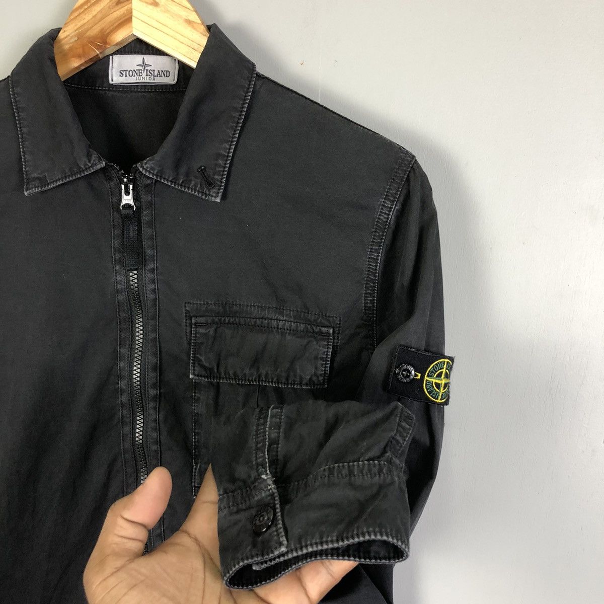 Stone Island Stone Island Junior Overshirt Size US M / EU 48-50 / 2 - 12 Thumbnail