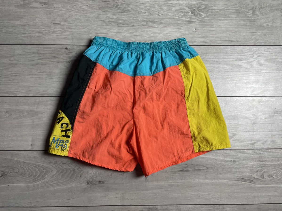 Adidas Adidas shorts swimmer vintage printed size Medium Size US 32 / EU 48 - 4 Thumbnail