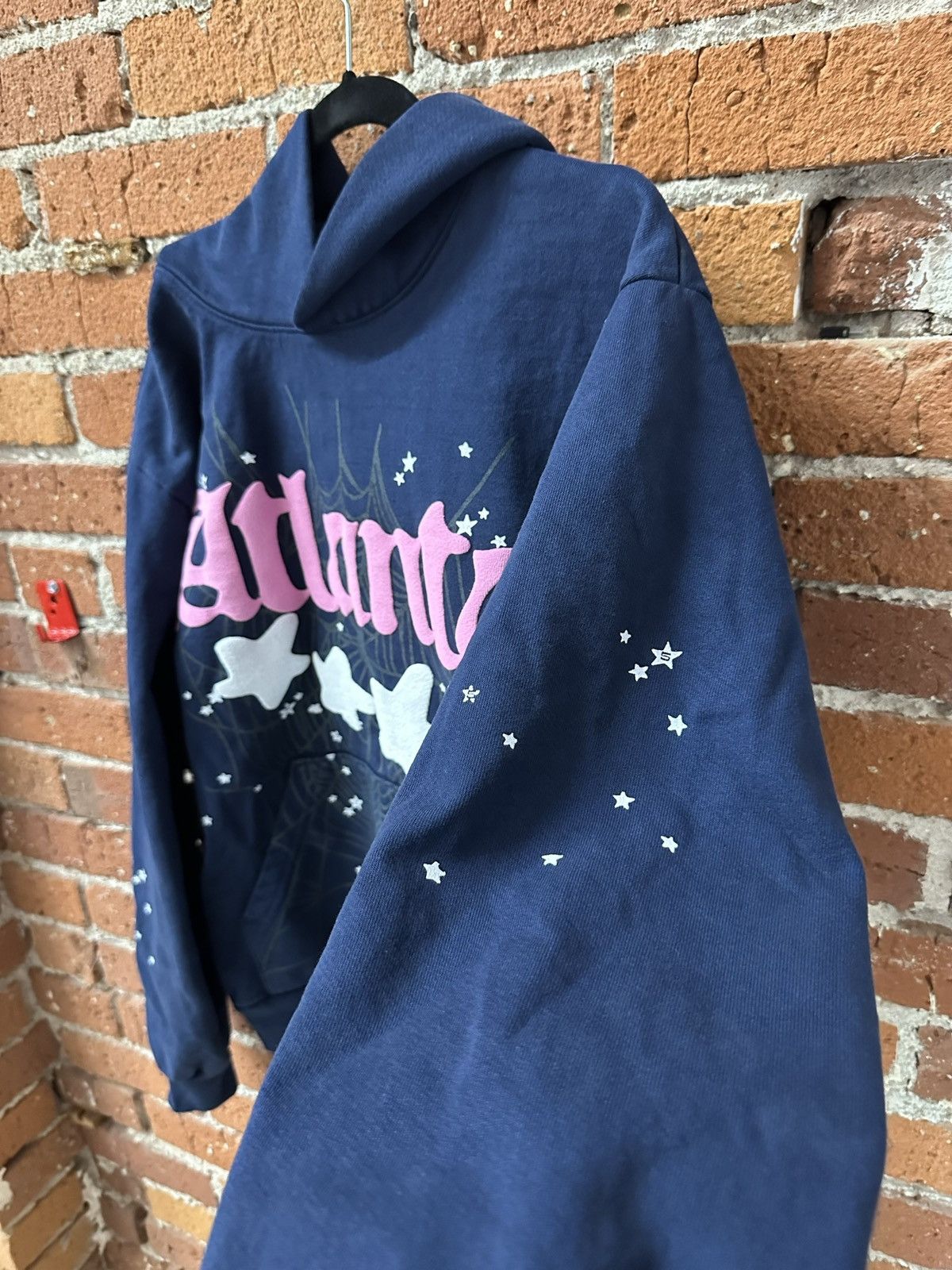 Sp5der Sp5der Atlanta hoodie Navy spider worldwide websuit Size US S / EU 44-46 / 1 - 5 Thumbnail