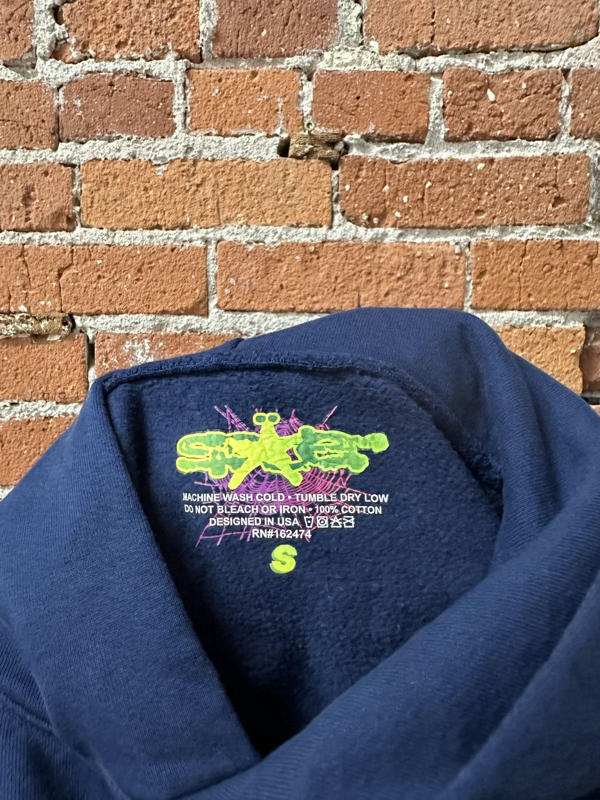 Sp5der Sp5der Atlanta hoodie Navy spider worldwide websuit Size US S / EU 44-46 / 1 - 3 Thumbnail