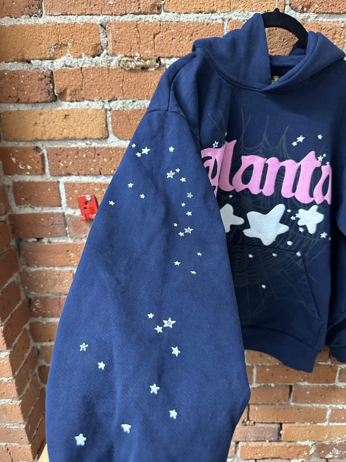 Sp5der Sp5der Atlanta hoodie Navy spider worldwide websuit Size US S / EU 44-46 / 1 - 4 Thumbnail