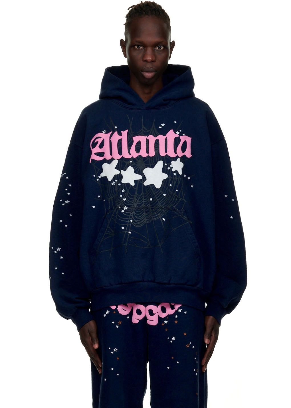 Sp5der Sp5der Atlanta hoodie Navy spider worldwide websuit Size US S / EU 44-46 / 1 - 7 Thumbnail