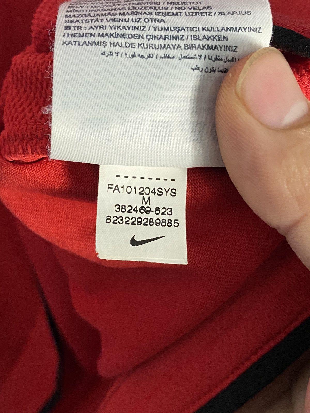 Nike 2010 2011 Vintage Manchester United Nike Home Soccer Jersey Size US M / EU 48-50 / 2 - 5 Thumbnail