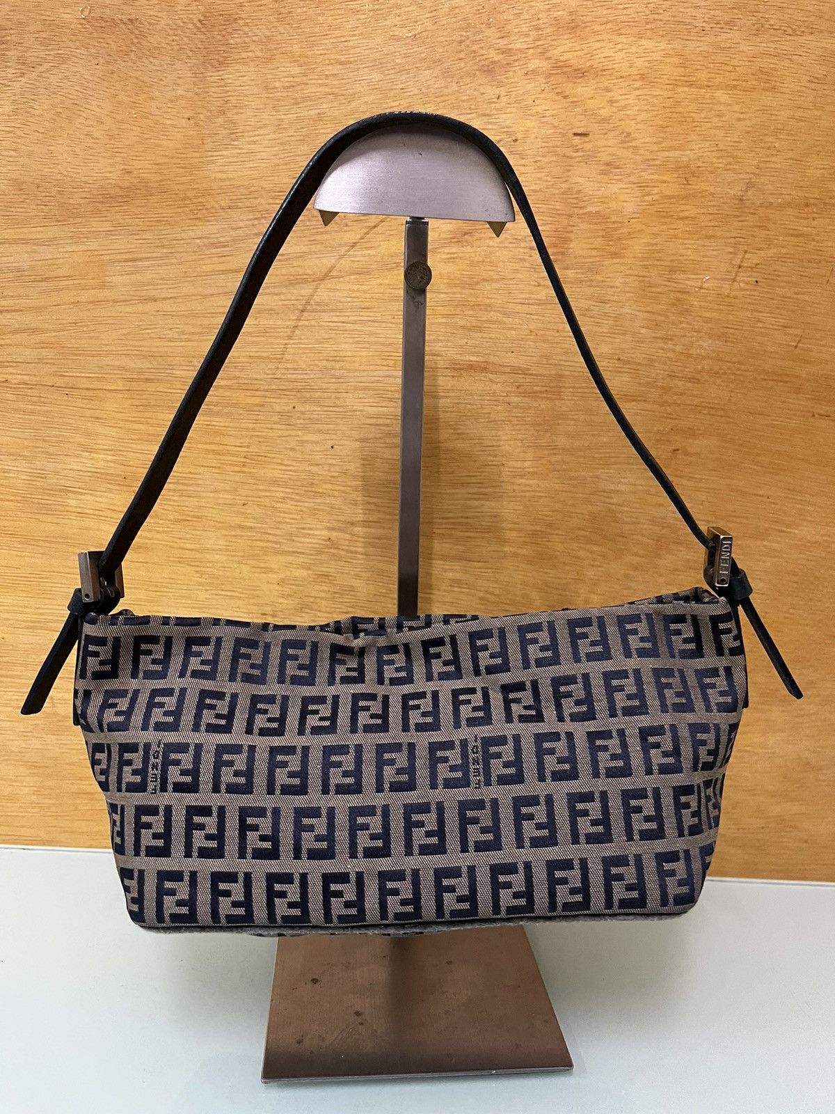Fendi Authentic FENDI Zucchino Pochette Bag Size ONE SIZE - 2 Thumbnail