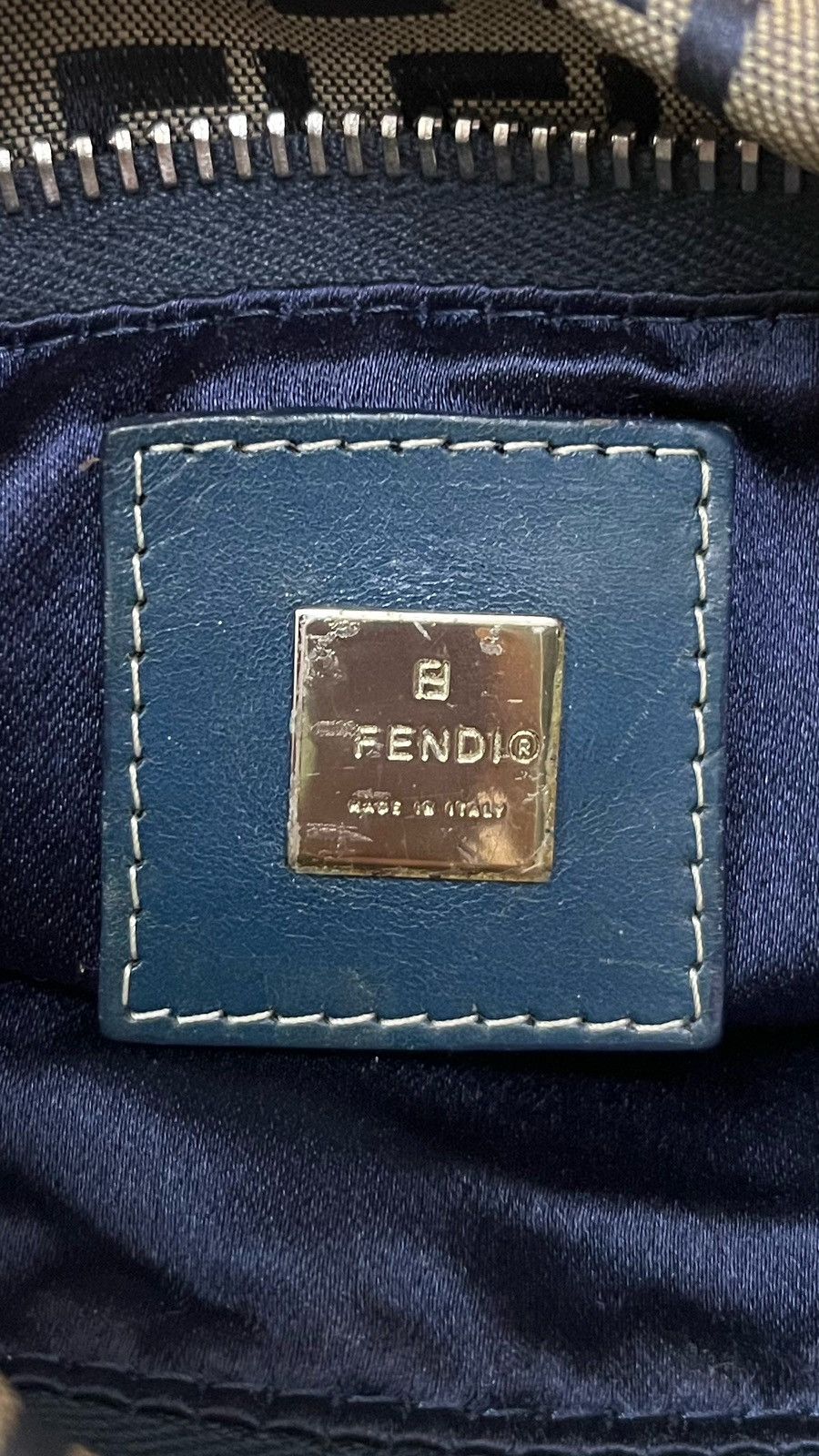 Fendi Authentic FENDI Zucchino Pochette Bag Size ONE SIZE - 12 Thumbnail