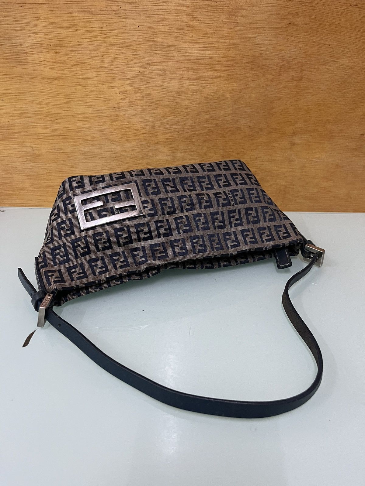 Fendi Authentic FENDI Zucchino Pochette Bag Size ONE SIZE - 8 Thumbnail