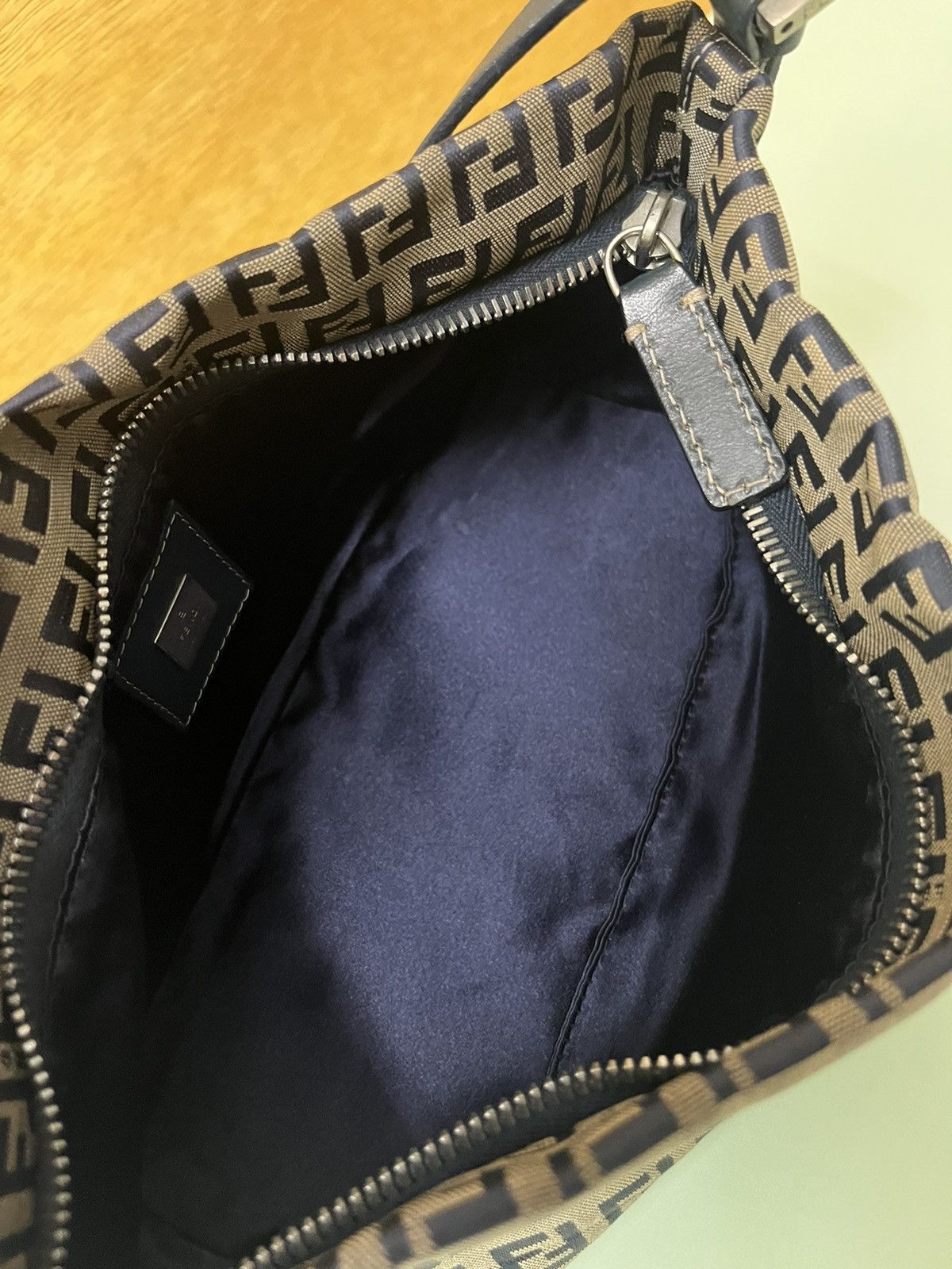 Fendi Authentic FENDI Zucchino Pochette Bag Size ONE SIZE - 11 Thumbnail