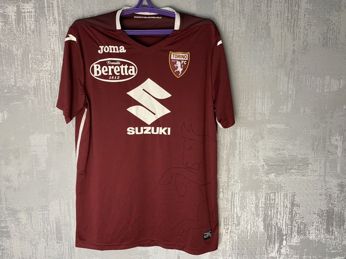 Joma 2020 2021 Torino Joma Soccer Jersey Suzuki Size US XL / EU 56 / 4 - 1 Thumbnail