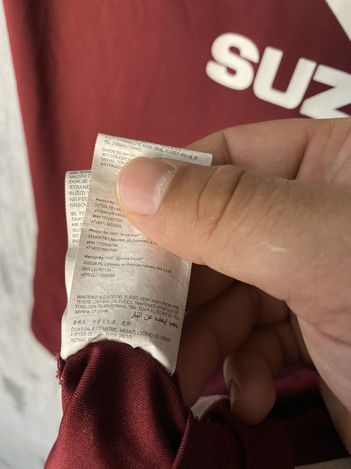 Joma 2020 2021 Torino Joma Soccer Jersey Suzuki Size US XL / EU 56 / 4 - 6 Thumbnail