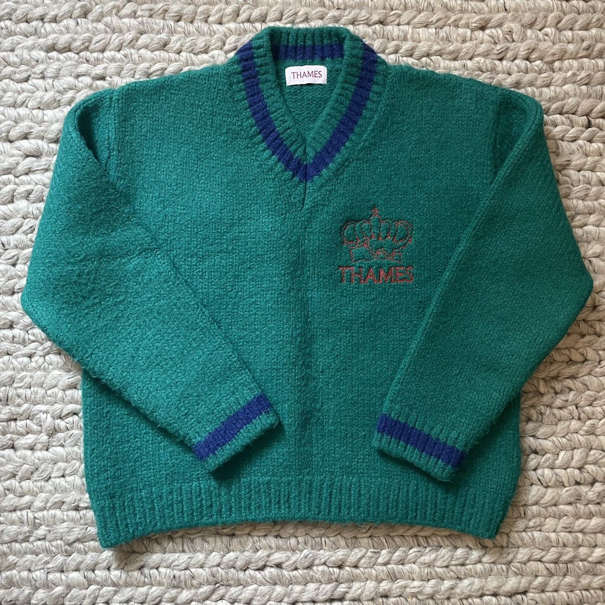 free shipping in USA Thames PG Knit Mohair Sweater in Green |  www.fcbsudan.com