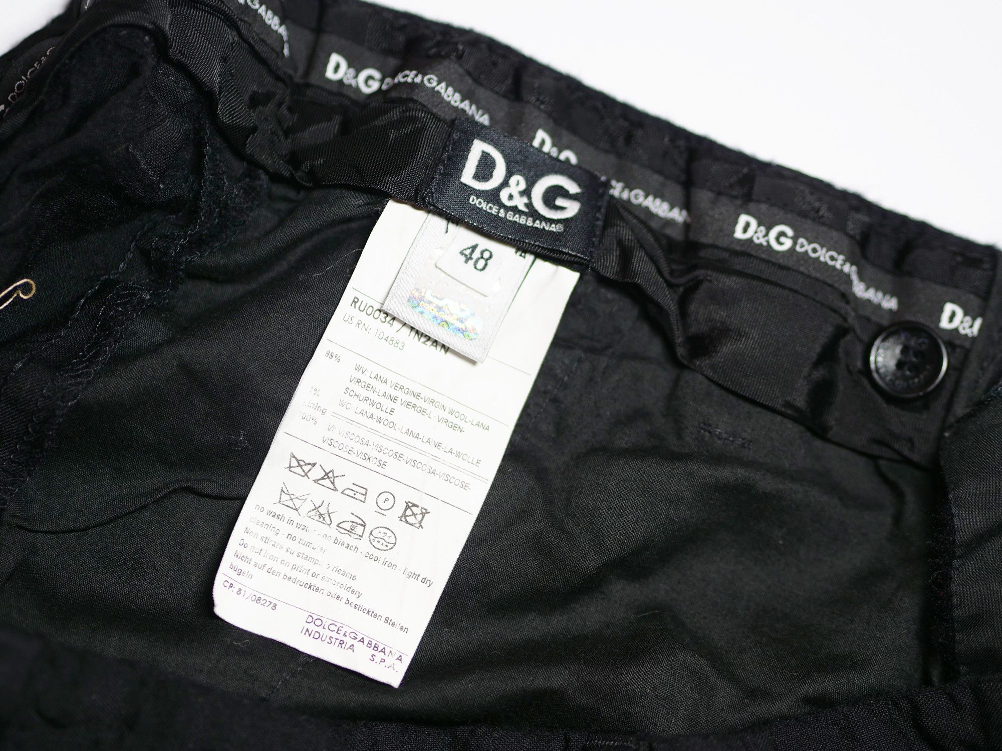 Dolce & Gabbana Dolce & Gabbana vintage 90s pants Size US 32 / EU 48 - 3 Thumbnail