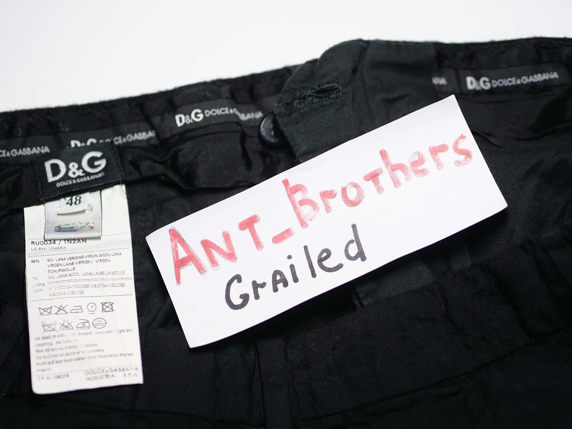 Dolce & Gabbana Dolce & Gabbana vintage 90s pants Size US 32 / EU 48 - 6 Thumbnail