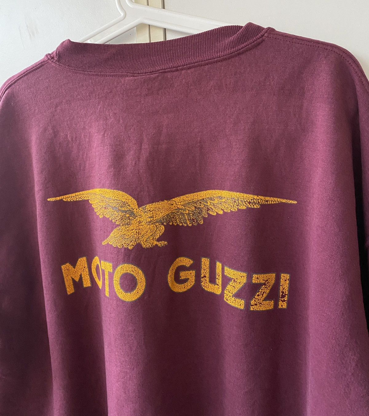 Vintage VINTAGE MOTO GUZI SWEATSHIRT Size US L / EU 52-54 / 3 - 6 Thumbnail