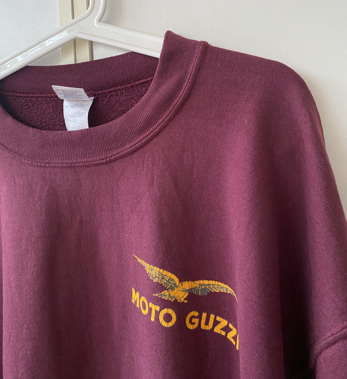 Vintage VINTAGE MOTO GUZI SWEATSHIRT Size US L / EU 52-54 / 3 - 2 Thumbnail