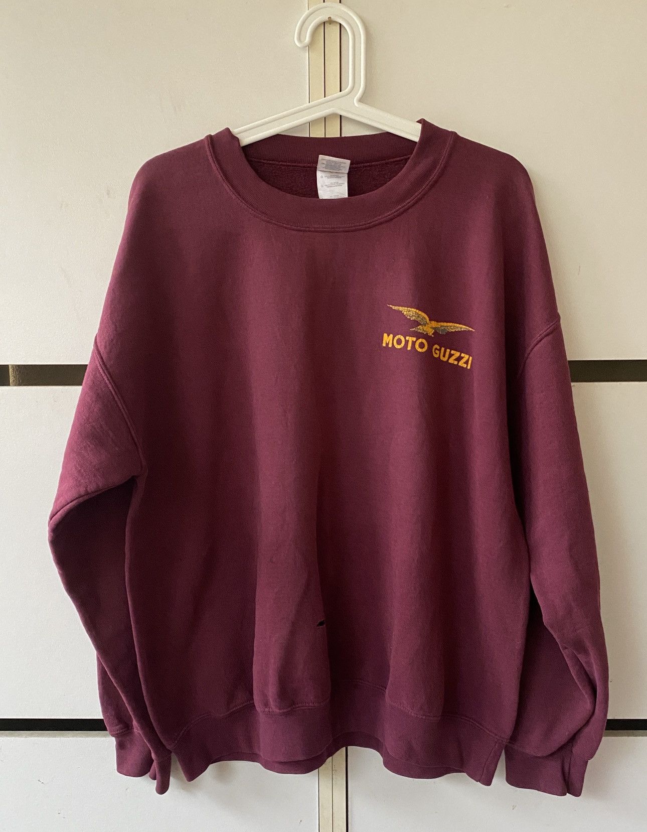 Vintage VINTAGE MOTO GUZI SWEATSHIRT Size US L / EU 52-54 / 3 - 1 Thumbnail